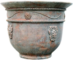 Conchino Limoni mediceo Ø50cm terracotta - Small jar lemon Ø50cms Medici 9571 - Imagen 1 de 1