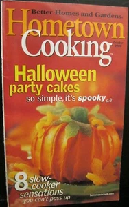 BETTER HOMES AND GARDENS HOMETOWN COOKING HALLOWEEN PARTY CAKES OCTOBER 2000 - Picture 1 of 3