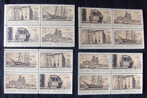 US 8¢ Stamp 4 different positions block of 4 SC #1440-1443 MNH 1971 - Picture 1 of 1