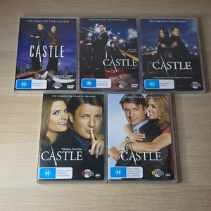 Castle The Complete Series Season 1-5 1 2 3 4 5 DVD Region 4 PAL - Picture 1 of 5