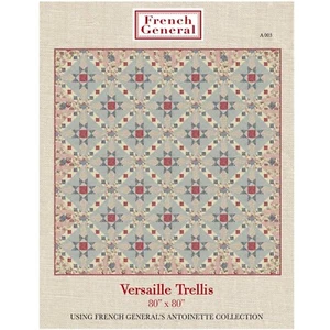 Versaille Trellis Quilt Pattern - by French General featuring Antoinette Fabr... - Picture 1 of 2