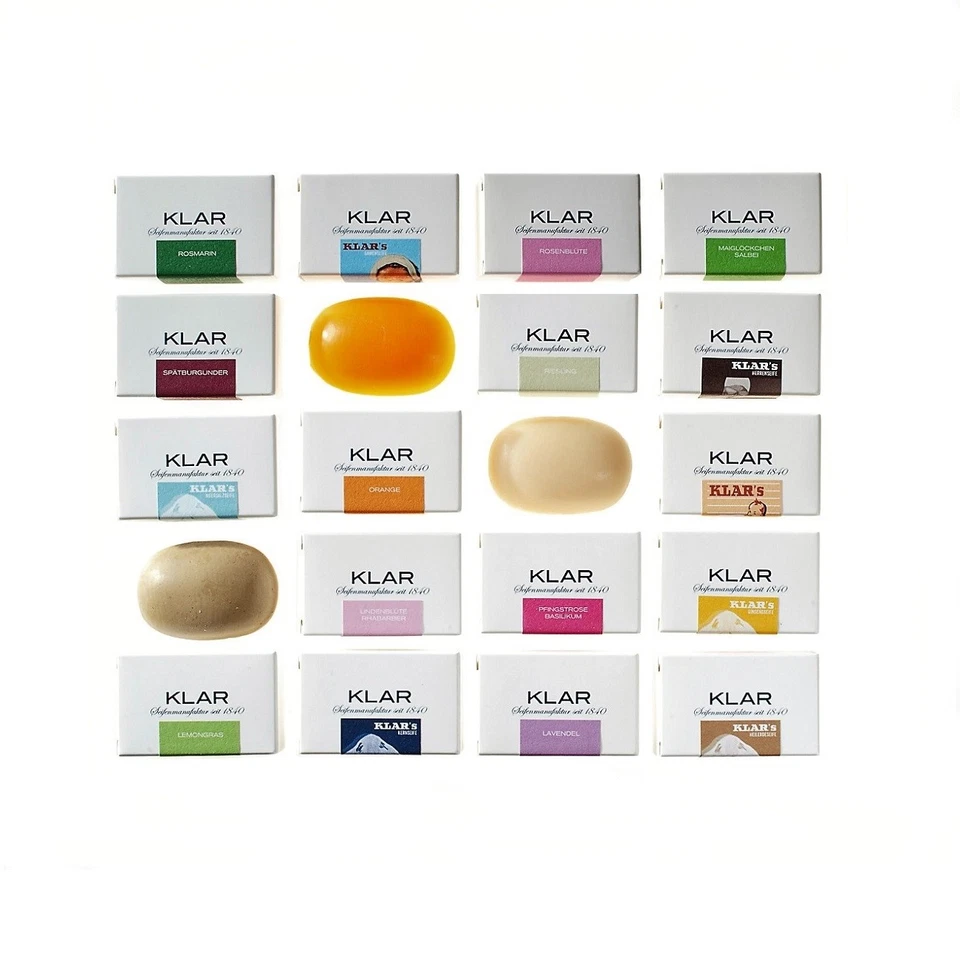Klar Seifenmanufaktur,Seife,Soap,Miniseife,Miniaturseife,in Varianten,je 20g - Bild 1 von 1