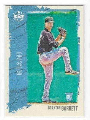 BRAXTON GARRETT 2021 DIAMOND KINGS ROOKIE RC MIAMI MARLINS $1.99 ROOM - Image 1 of 2