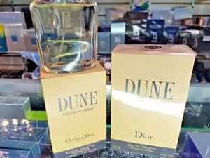 Dune Pour Homme by Christian Dior 1.7 / 3.4 oz EDT Cologne for Men * RARE IN BOX - Picture 1 of 14