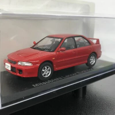 Mitsubishi Lancer Evolution 1992 1/43 Scale Box Mini Car Display Diecast vol 115 - Image 1 of 4