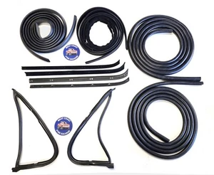 FORD 73-80 F100 DOOR RUBBER KIT DOOR RUB, 1/4 VENT RUB, BAILEY & WEATHER STRIPS - Picture 1 of 11