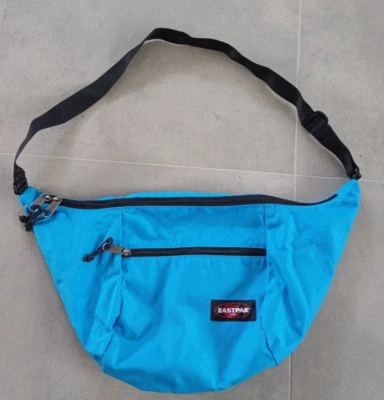 Tasche Eastpak blau türkis Umhängetasche sportlich unisex Schultertasche wie neu - Bild 1 von 4