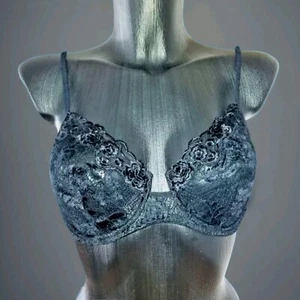 Neu* Exklusiver La Perla Malizia Bügel BH in Schwarz Gr. 80 B Spitze *Luxus - Picture 1 of 4