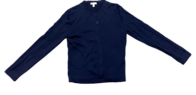 Cárdigan suéter manga larga 100 % lana Lilly Pulitzer para mujer talla mediana M azul Foto 1 de 4