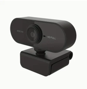 Full HD 1080P USB Webcam mit Mikrofon für PC/Laptop – Plug & Play Konferenzkamer - Bild 1 von 10