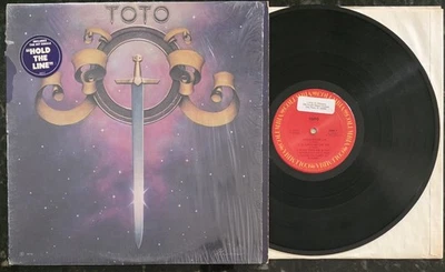 Toto S/T 1978 Columbia JC-35317 Vinyl LP Vintage Record Promo Hype Shrink Hold - Image 1 of 4