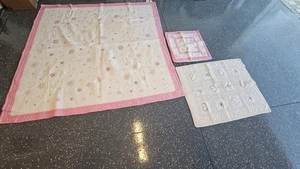 Girls Pottery Barn Kids & Bright Futures Quilts 86x86 & 35x43, 25x25 Pillow Case - Picture 1 of 14