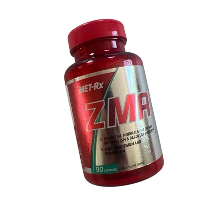 MET-Rx ZMA Suplemento Dietético, Cápsulas Suplemento ZMA, 90 unidades Exp 10/2025 Foto 1 de 4