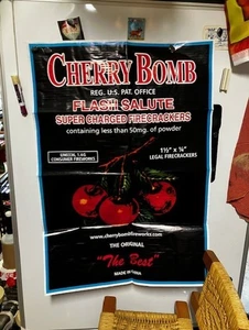 Cherry Bomb Brick Label Poster 23" x 33" - Bild 1 von 1