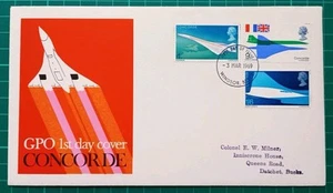 1969 Concorde GPO FDC Windsor FDI - Picture 1 of 2