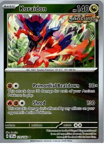 Koraidon - Rare - SV05: Temporal Forces - 119/162 - NM - Reverse Holo - Picture 1 of 2