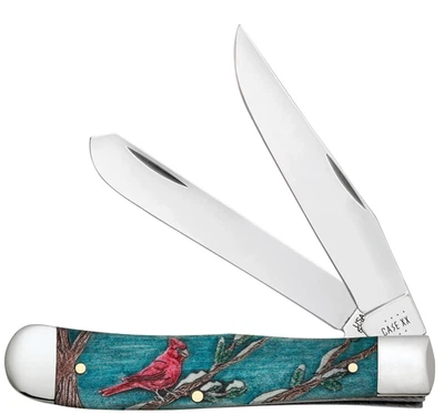 Case xx Knives Cardinal Color-wash Trapper 不锈钢 39159 口袋刀 — 第 1/4 张图片
