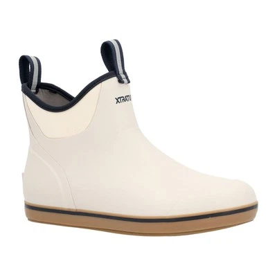 Bota al tobillo XTRATUF para hombre ADB 6 pulgadas marfil azul marino (XMAB100) Foto 1 de 4
