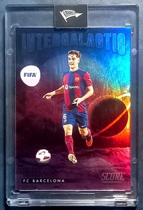 GAVI 2023-24 PANINI SCORE FIFA SOCCER INTERGALACTIC #12 CASE HIT FC BARCELONA - Bild 1 von 2
