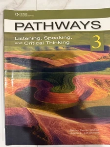 Pathways 3 Listening Speaking and Critical Thinking by Rebecca Tarver Chase - Picture 1 of 2