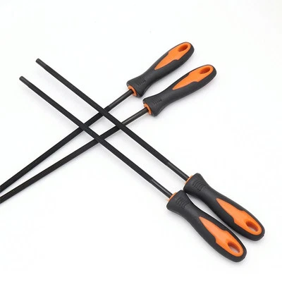 Chainsaw Round Files 4.0mm/4.8mm/5.5mm Cleaning Logging Tools Polishing - Image 1 of 4