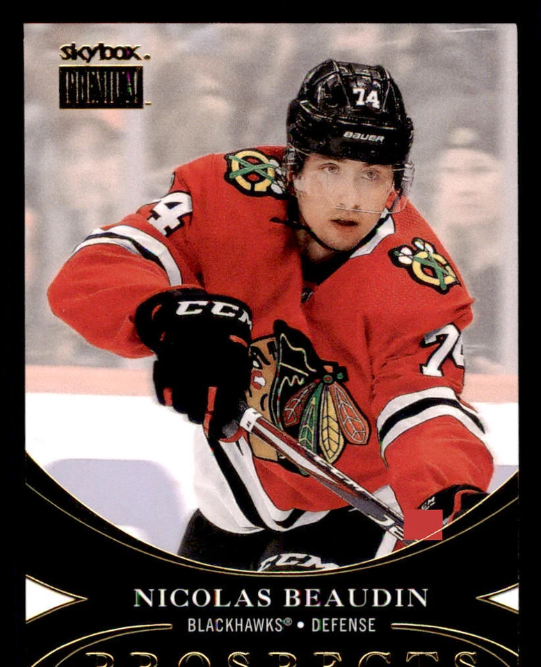 2020-21 Metal Universe Skybox Premium Prospects #PP16 Nicolas Beaudin - Image 1 of 2