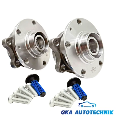 2x RADLAGER MIT RADNABE VORNE HINTEN FÜR AUDI A6 4F C6 A8 4D 4E R8 VW PHAETON - Bild 1 von 4