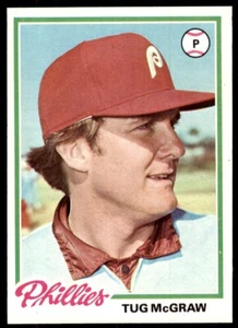 1978 TOPPS TUG MCGRAW. PHILADELPHIA PHILLIES #446 - Picture 1 of 2