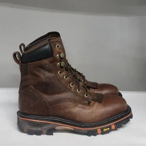 Cody James 8" Decimator Comp Toe Work Boot Brown Men's Size 10D - Picture 1 of 10