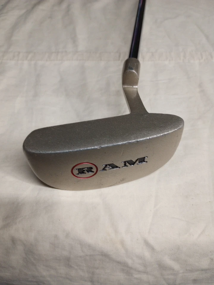 RAM Mallet Putter - Face Balanced 34.5" Gray RH Original Ram Grip. Steel Shaft - Image 1 of 4