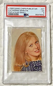 Samo Chips Publistar 1966 Catherine Deneuve PSA 5 - Imagen 1 de 2