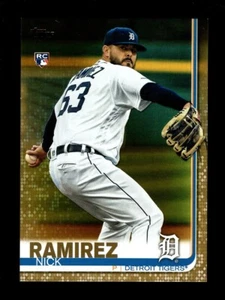 2019 TOPPS GOLD US67 NICK RAMIREZ RC TIGERS 1868/2019 - Picture 1 of 1