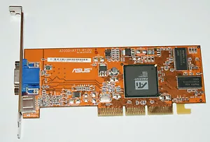 Asus ATI A7000 AGP Grafikkarte 64 MB - Bild 1 von 3