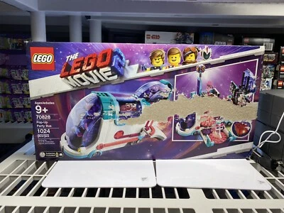 Lego La Lego Película - Autobús de Fiesta Pop-Up (70828) con Disco Kitty RETIRADO Caja de Daños Foto 1 de 4