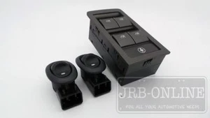 Commodore Power Window Switch - Master & Rear - 4 BUTTON -Suit VY VZ Grey - Picture 1 of 6
