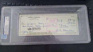 Albert Happy Chandler PSA/ADN LOSADO FIRMADO A MANO AUTÓGRAFO AUTOMÁTICO VERIFICACIÓN PERSONAL - Imagen 1 de 2