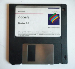 Disquette AMIGA LOCALE Version 3.0 Commodore AMIGA 1200 (WB 3.0) floppy disk - Imagen 1 de 5