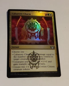 MtG Cabaretti Charm (SNC-173) Uncommon Foil English MINT - Bild 1 von 2
