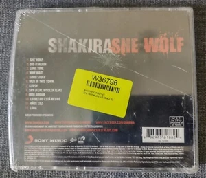 Shakira Shakira She Wolf India CD 2009 Sealed - Foto 1 di 7