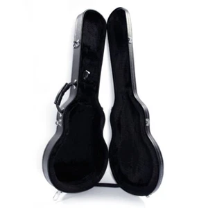 Glarry Economical Electric Guitar Arched Hard Shell Case For LP Style Black - Picture 1 of 6