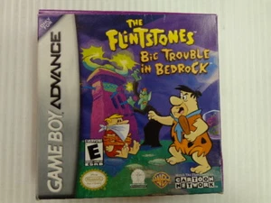NEW 2001 NINTENDO GAME BOY ADVANCE **THE FLINT STONES** BIG TROUBLE IN BEDROCK - Picture 1 of 12