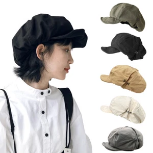 Cappello donna casual avanti stile giapponese cappello artistico retrò berretto pittore - Foto 1 di 17