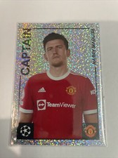 Topps Merlin 97 Heritage Foil Captain Card Harry Maguire - Manchester United