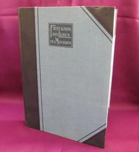 1927 VINTAGE GERMAN MEDICAL BOOK – HUMAN ANATOMY BIOLOGY & PHYSIOLOGY vol.II - Picture 1 of 12
