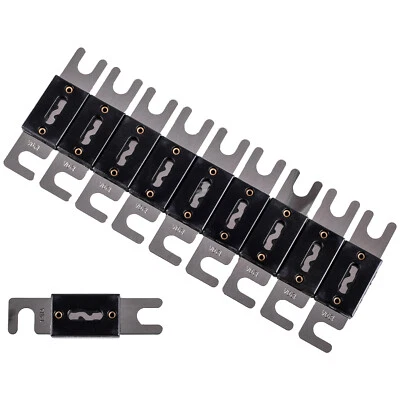 NEW SKAR AUDIO 120 AMP ANL NICKEL PLATED FUSES (10 PACK) - SK120A-ANL-10PK