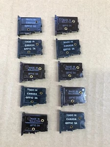 10 LOT NEW NORTHERN TELECOM 3 AMP INDICATING ALARM PANEL FUSE, QFF1C 3A - Picture 1 of 7