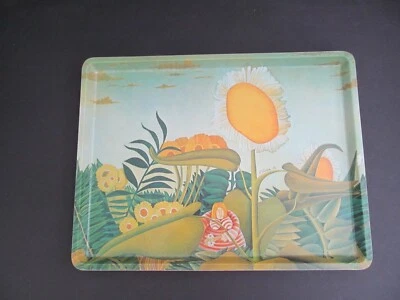 Vintage Fiberglass Psychedelic  Serving Tray Art by Foldi A - Image 1 of 4