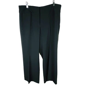 Eileen Fisher Black Trousers Size 16 *Hemmed - Picture 1 of 13