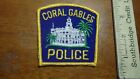 VINTAGE CORAL GABLES FLORIDA POLICE   PATCH OBSOLETE SHOULDER PATCH BX10#6