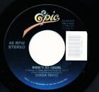 Cheap Trick - Don't Be Cruel / I Know What I Want - Epic 34-07965  45 Record Vg+